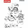 Ryobi EPN6082C Spare Parts List Type: 5133000237